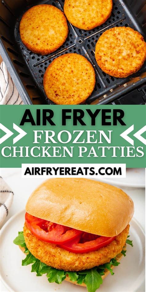Air Fryer Chicken Patties
