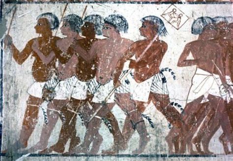 Ancient Egyptian wrestlers
