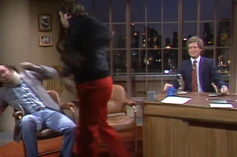 Andy Kaufman and Jerry Lawler on David Letterman
