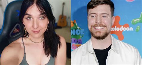 Ava Kris Tyson with MrBeast