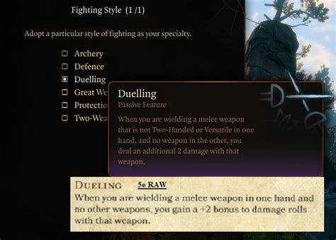 BG3 Dueling