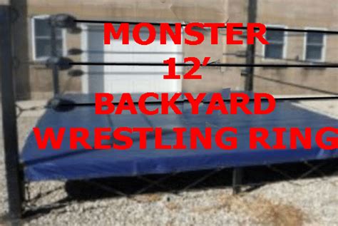 Backyard Wrestling Ring
