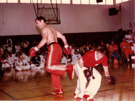 Bill Wallace Sparring Greg Beaver in 1977