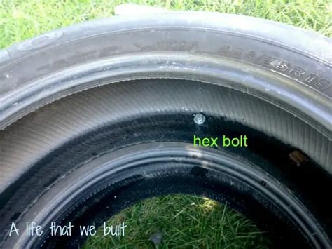 Bolting Tires Together
