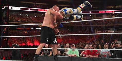 Brock Lesnar at Royal Rumble 2020