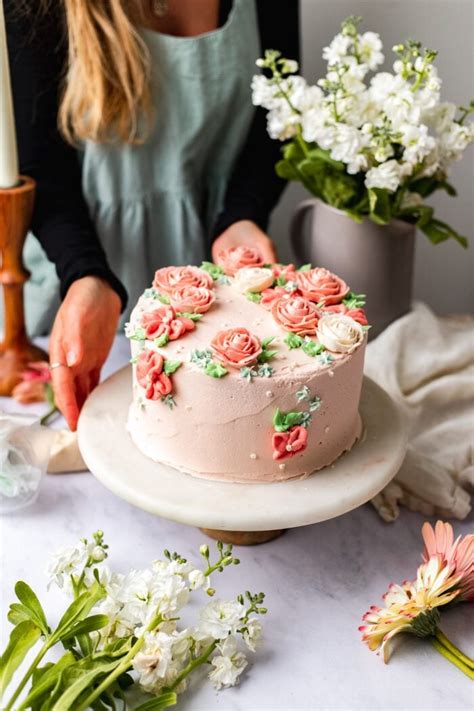 Buttercream Flower Cake