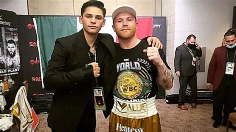 Canelo Alvarez and Ryan Garcia