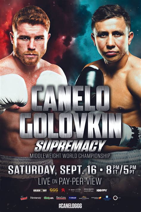 Canelo Alvarez vs Gennady Golovkin