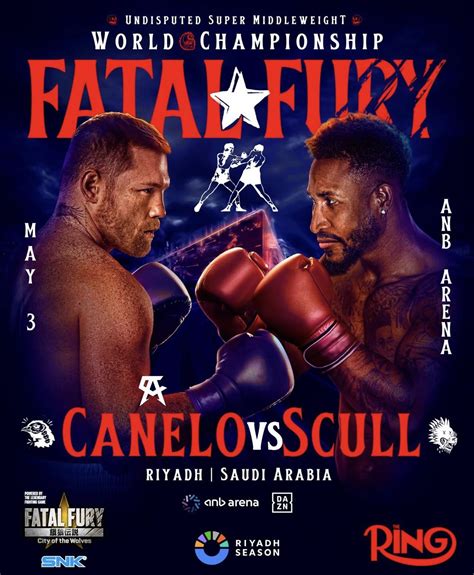 Canelo vs Scull Faceoff