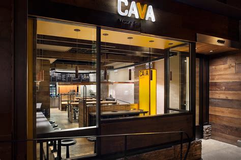Cava Mezze Grill Interior