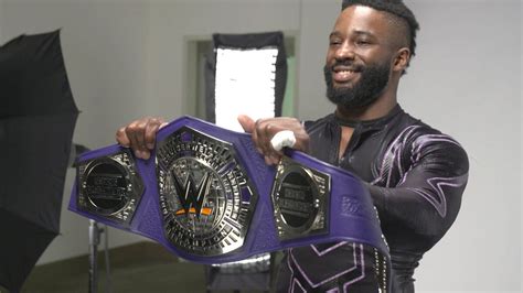 Cedric Alexander WWE Cruiserweight Champion