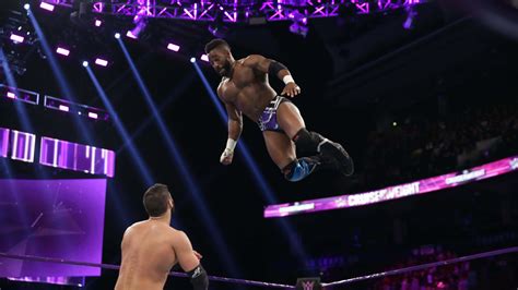 Cedric Alexander competes against Drew Gulak