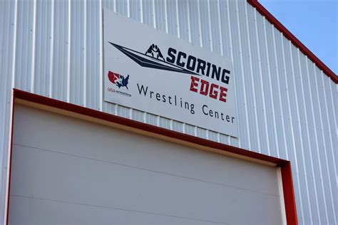 Christian Jelle Scoring Edge Wrestling Center