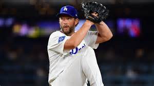 Clayton Kershaw, a left-handed pitcher