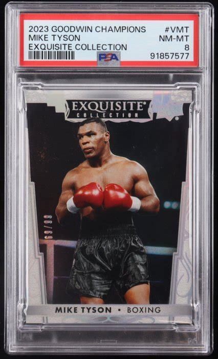 Collection of Mike Tyson Cards