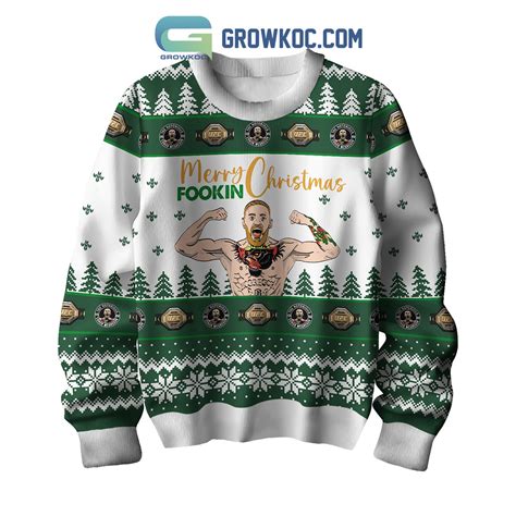 Conor McGregor Christmas Sweater