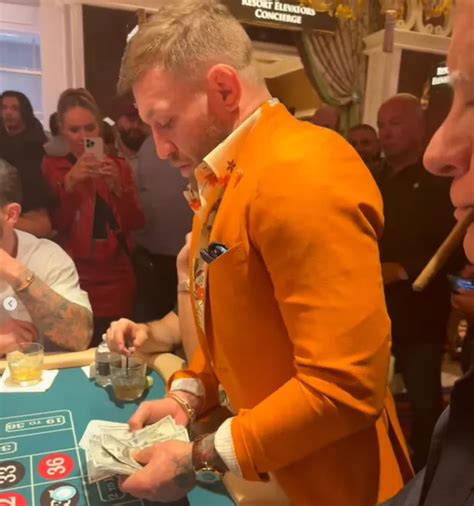 Conor McGregor Gambling