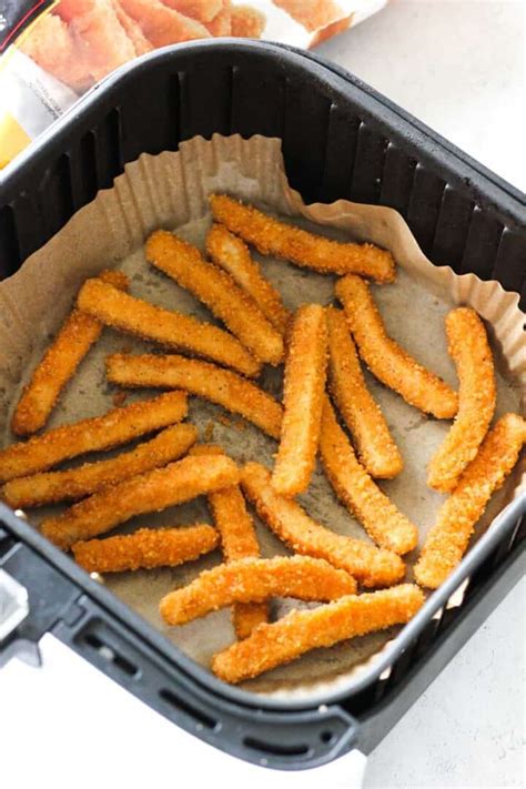 Cooking Chicken Fries in Air Fryer