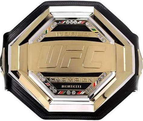 Details of UFC Desktop Belt Replica