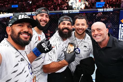 Dominick Reyes with Joe Rogan
