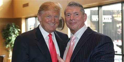 Donald Trump and Vince McMahon