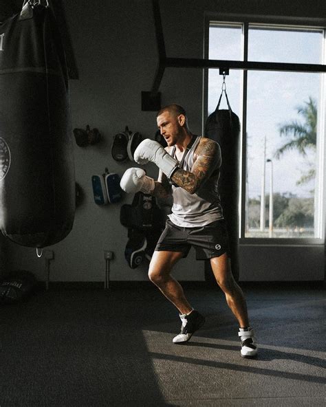 Dustin Poirier Training
