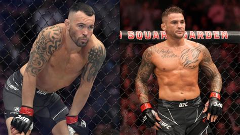 Dustin Poirier and Colby Covington