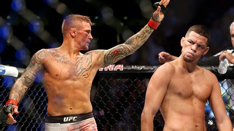Dustin Poirier vs Nate Diaz