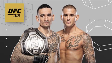 Dustin Poirier vs. Max Holloway