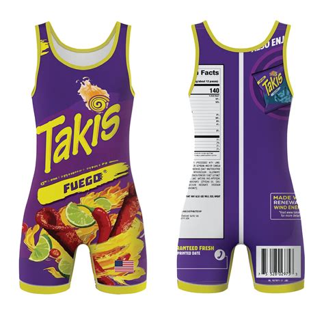 Food Wrestling Singlet