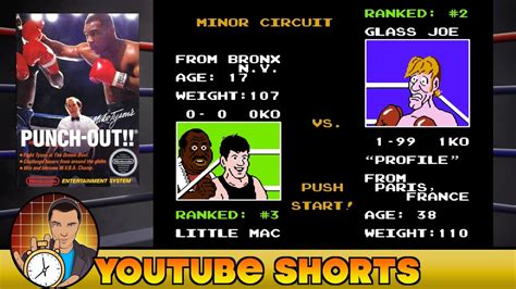 Glass Joe vs. Little Mac