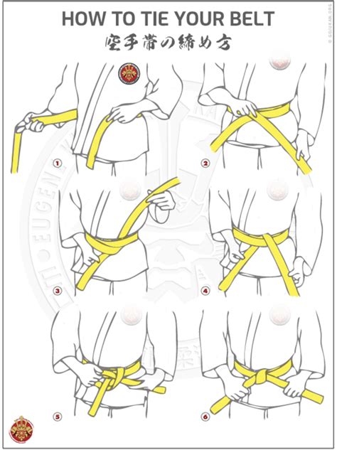 How to Tie a Karate Belt