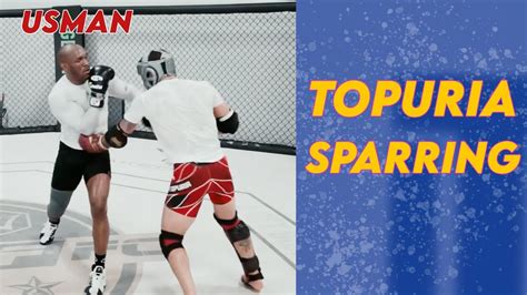 Ilia Topuria Sparring