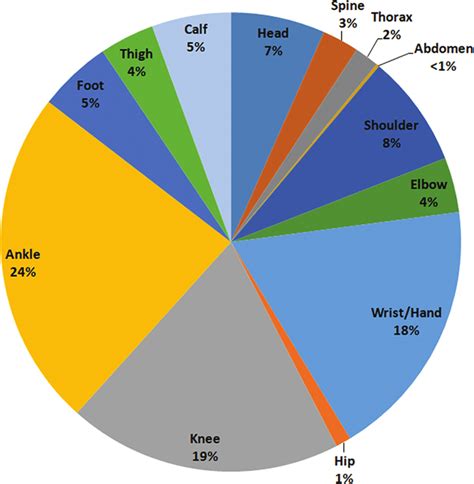Injuries by Body Region