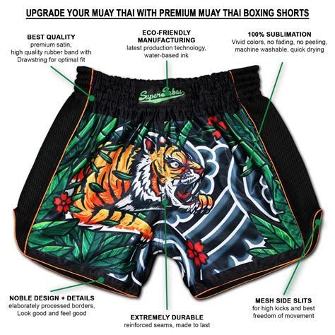 Irezumi Tiger Muay Thai Boxing Shorts