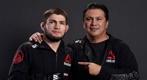 Javier Mendez and Khabib Nurmagomedov