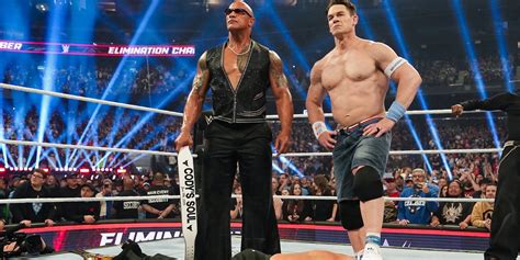 John Cena and The Rock