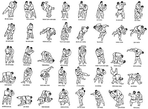 Judo Positions