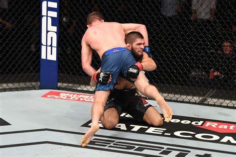 Khabib vs Gaethje