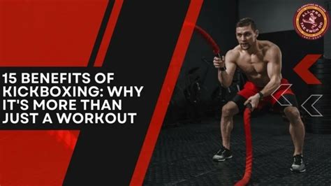 Kickboxing Benefits