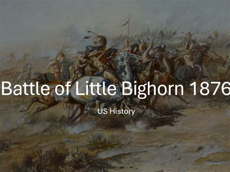 Ledger drawing of Battle of the Little Bighorn