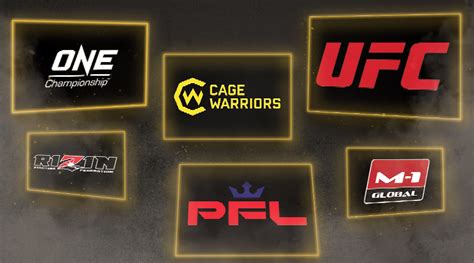 MMA Organizations