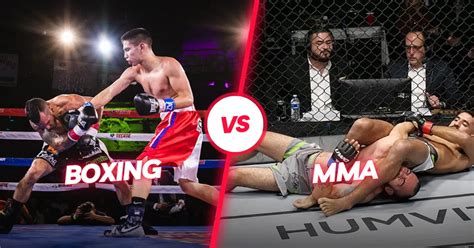 MMA vs Boxing