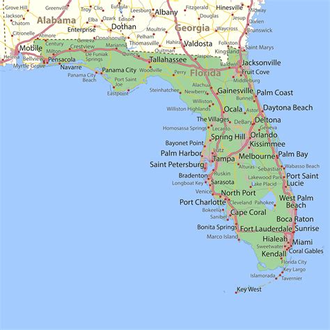 Map of Florida