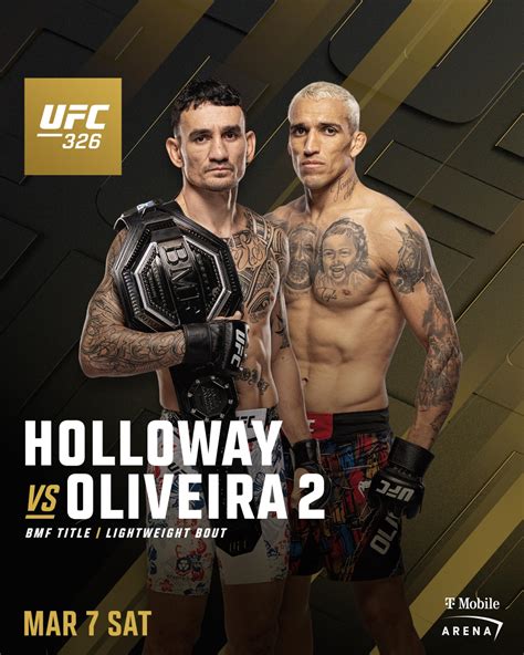 Max Holloway vs Charles Oliveira