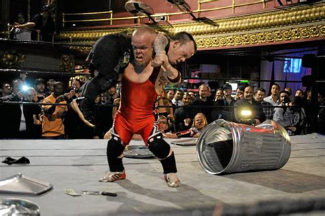 Midget Wrestling Action