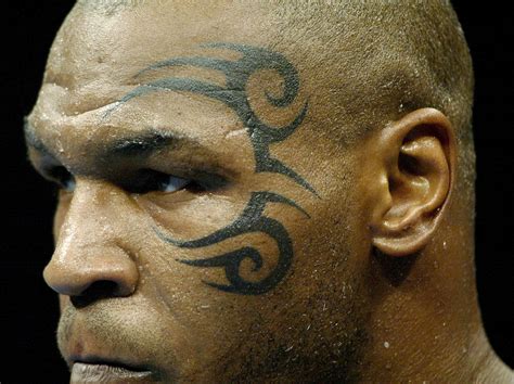 Mike Tyson's Face Tattoo