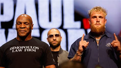 Mike Tyson Jake Paul Press Conference