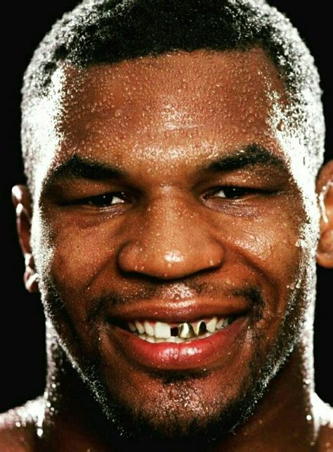 Mike Tyson Smiling