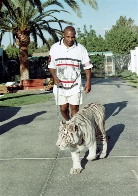 Mike Tyson Tiger Vintage Ornament